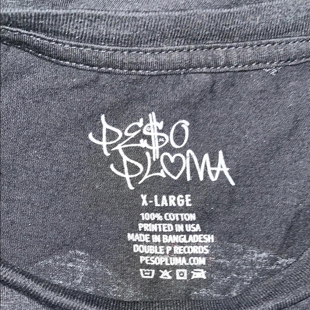 Preowned Peso Pluma 2023 Tour T-shirt Unisex Small Size . - Picture 4 of 16